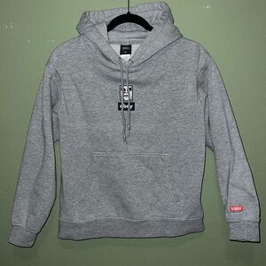 Simple Grey Obey Hoodie